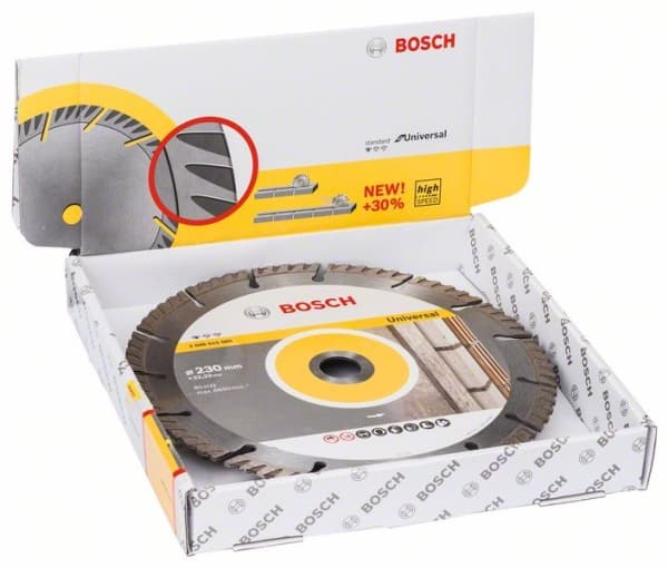 Bosch DIAMANTSKIVE STD UNIV 230X22,23MM 10STK 10STK