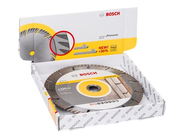 Bosch DIAMANTSKIVE STD UNIV 230X22,23MM 10STK 10STK