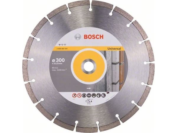 Bosch DIAMANTSKIVE STD UNIVERSAL 300X22,23MM