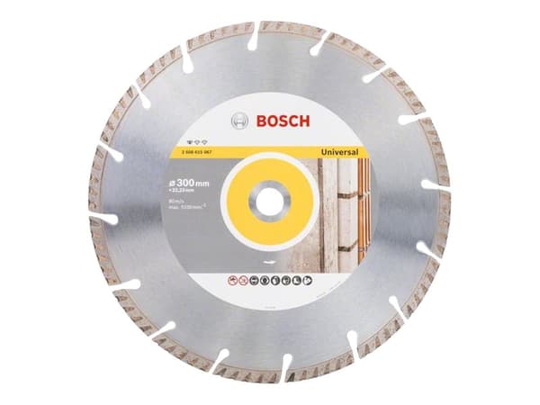 Bosch DIAMANTSKIVE STD UNIVERSAL 300X22,23MM