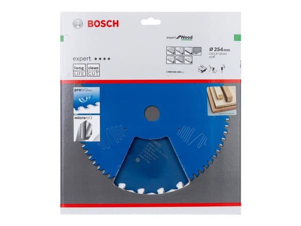 Bosch RUNDSAVKLINGE 254X2.4X30MM 22T EXP WOOD