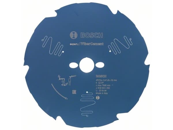 Bosch RUNDSAVKL 254X30X2,2MM 6T EXP FIBER CEME