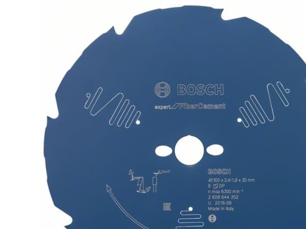 Bosch RUNDSAVKL 300X30X2,4MM 8T EXP FIBER CEME