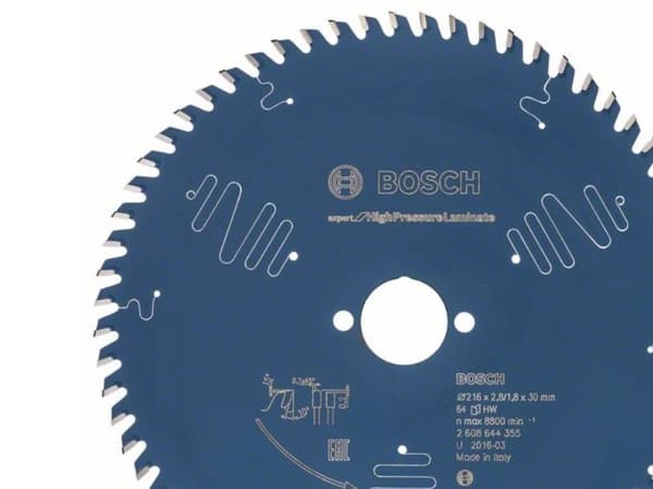 Bosch RUNDSAVKL 216X30X2,8MM 64T EXP HIGHPRESS