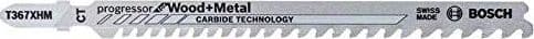 Bosch Progressor for Wood and Metal - Stiksavklinge - 132mm - T367XHM - 2608667562 - 3 Stk.