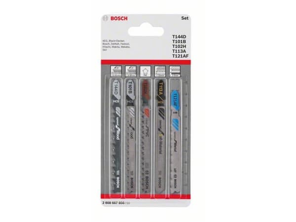 Bosch T-SHAFT UNIVERSAL SCREWDRIVER SET 5 PIECES