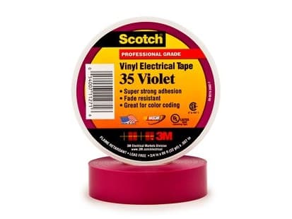 3M 35-VIOLET-3/4, Blister, UL, CSA, RoHS 2011/65/EU, 20,1 m, 0,1778 mm