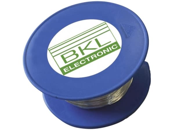 BKL Electronic Kobbertråd Udvendig diameter (uden isoleringslak): 0.80 mm 110 m
