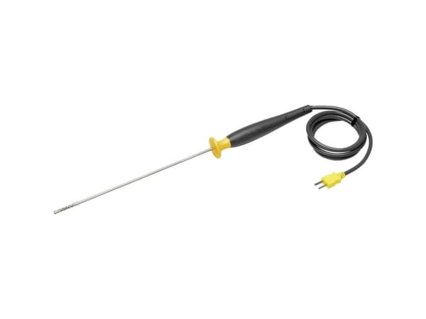 Fluke SureGrip, Testsonde, Sort, Sølv, Gult, Rustfritt stål, PVC, 1 m, 60 V