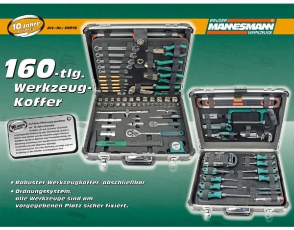 BRÜDER MANNESMANN M29078, Grønn, Aluminium, 10,4 kg, 1 stykker, B01MUDSH34