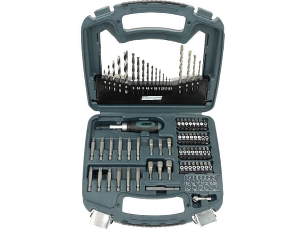 Brüder Mannesmann M54375 Mannesmann 75 dele Bor- og bit sortiment