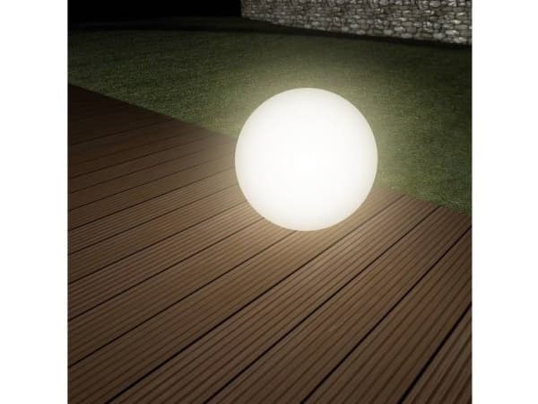 Heitronic Solar dekorativ lampa Boule 35420 Ball LED (RGB) 0,2 W Neutralvit Vit Vit