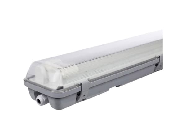Müller-Licht Aqua-Promo LED vägglampa för våtrum LED (RGB) G13 44 W Neutral Vit Grå