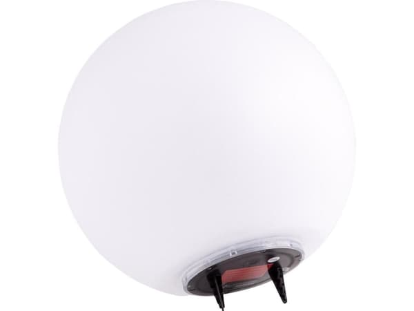 Heitronic 35421 Boule Solcelle-dekorationslys Kugle LED (RGB) LED indbygget 0.2 W Hvid