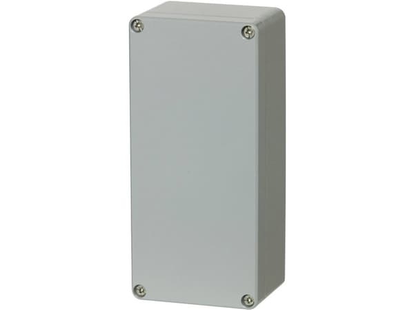 FIBOX Montageboks Korrosionsbestanding Aluminium 81x177x57 mm Grå RAL7001 IP 66 og IP 67 Tom