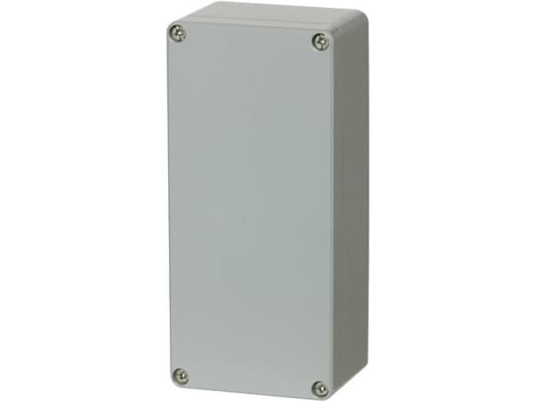 FIBOX Montageboks Korrosionsbestanding Aluminium 81x177x57 mm Grå RAL7001 IP 66 og IP 67 Tom