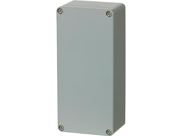 FIBOX Montageboks Korrosionsbestanding Aluminium 81x177x57 mm Grå RAL7001 IP 66 og IP 67 Tom