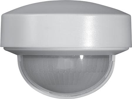 NIKO Rörelsesensor med skumringrelä, 230 V AC,180°, IP54, 14 m, vit