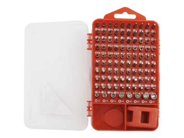 Gembird Cablexpert TK-SD-07 - Bitssats för skruvmejsel - 108 delar - i fodral