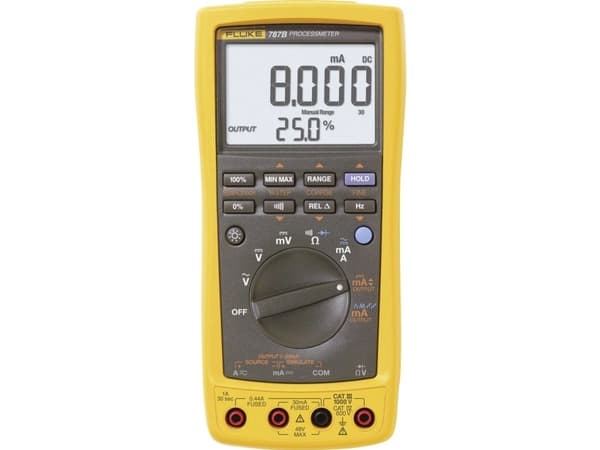 Fluke 4777186 Handhållen multimeter digital Processströmurladdning KAT III 1000 V, KAT IV 600 V Visning (antal): 30000