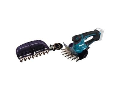 Makita UM600DZX, Svart, Blå, 75 dB, 2,5 m/s ², 1,5 m/s ², 12 V, 90 min - Utan batteri och laddare