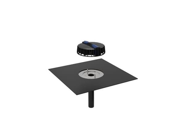 Geberit Pluvia ränna - Geberit Pluvia ränna med bitumenmembran, perforerad: 12l/s
