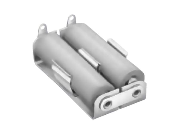 Keystone Electronics 146 Batteriholder 2 R6 (AA) Loddetilslutning (L x B x H) 55 x 29 x 15 mm