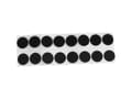 Miniatyrbild 1 av 3: TRU COMPONENTS 685-330-Bag Burrebåndpunkter til fastlimning Burrebånd statisk loop del (Ø) 20 mm Sort 8 Paar