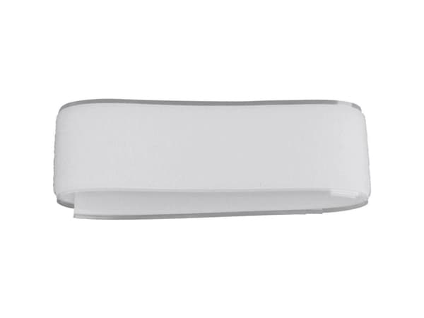 TRU COMPONENTS 919-0000-Bag Burrebånd til fastlimning Burrebånd statisk loop del Hvid 1 Paar