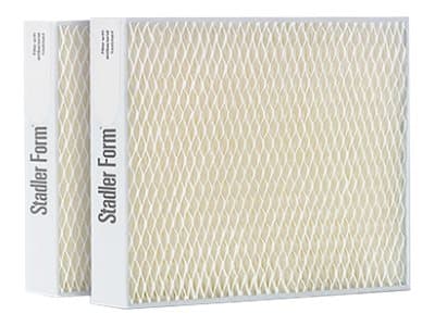 Stadler Form O-030 - Filter - for luftfukter (en pakke 2) - for Oskar Berry, Black, Honeycomb, Metal, Silver grey, White
