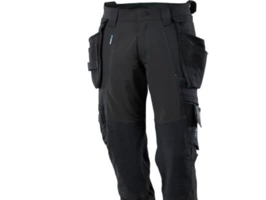 MASCOT 17031-311-09, Housut, Ei sukupuolirajoitusta, Musta, Elastaani, Nailon, 235 g/m², 8%