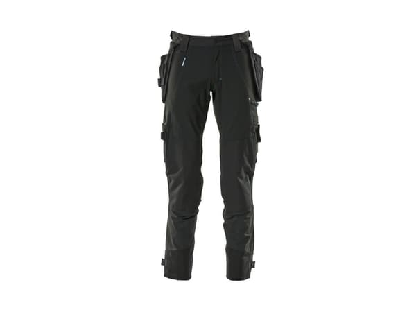MASCOT 17031-311-09, Housut, Ei sukupuolirajoitusta, Musta, Elastaani, Nailon, 235 g/m², 8%