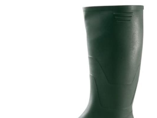 Gummistøvle grøn str. 43 - PVC u/sikkerhed m/skridsikker sål & smudsafvisende overflade