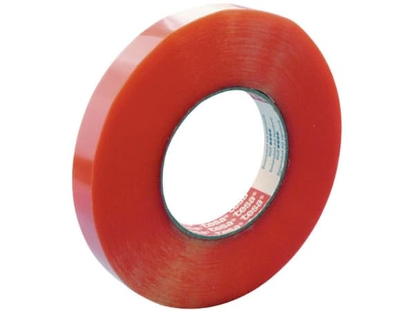TESA 4965, 50 mm x 50 m, Röd, Akrylnitrilbutadienstyren (ABS), 50 m, 50 mm, 1 styck