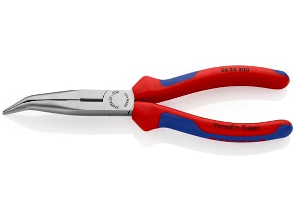 Knipex 26 22 200, Sivuleikkurit, 2,5 mm, 7,3 cm, Terästä, Sininen, Punainen, 200 mm