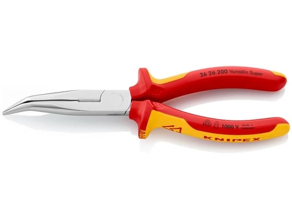 Knipex KP-2626200, 7,3 cm, 7,3 cm, 61 HRC, Stål, Rød, Gult, 19 mm