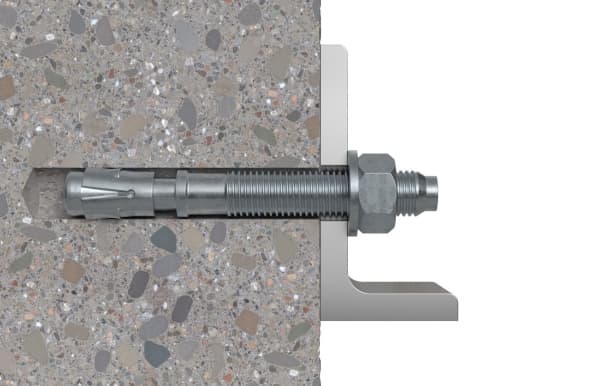 Betoniankkuri Fbn II Ø 8/ 5mm - Fischer Elgalv. Totlgd. 56mm - 50 kpl - (50 kpl)