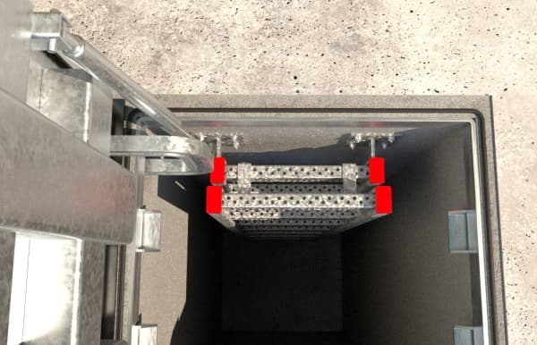 Betoniankkuri Fbn II Ø 8/ 5mm - Fischer Elgalv. Totlgd. 56mm - 50 kpl - (50 kpl)