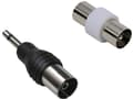 Miniatyrbild 2 av 4: SAT-antennestik og -adapter