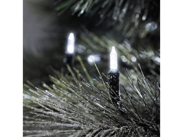 Konstsmide 3930-205 LED-Silhouette Pyramide Warmweiß LED Weiß matt, 1 stk.
