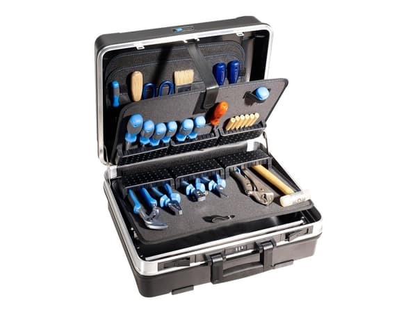 B&W tool.case flex - Dokumentmappe for verktøy - aluminium, høystøts ABS-plast - svart