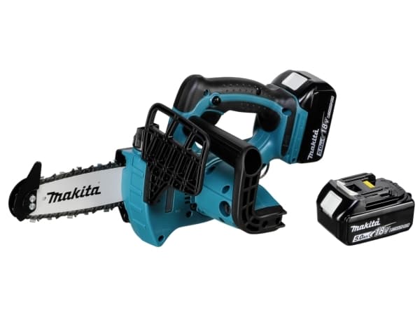 Makita DUC122RTE, 11,5 cm, 5 m/s, 25,4 / 4 mm (1 / 4"), Sort, Blå, Batteri, 5 Ah