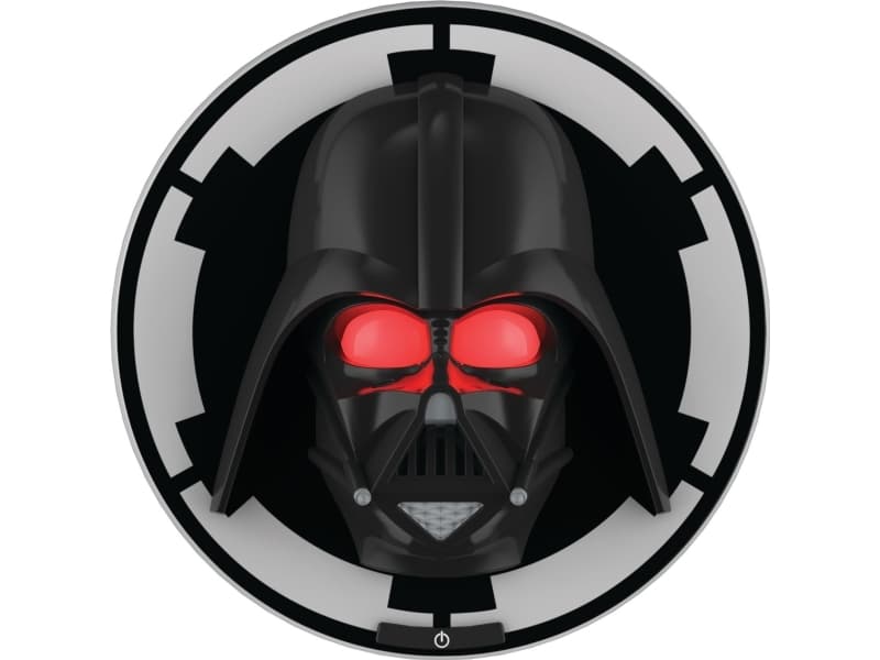 Philips Darth Vader, svart LED-vägglampa