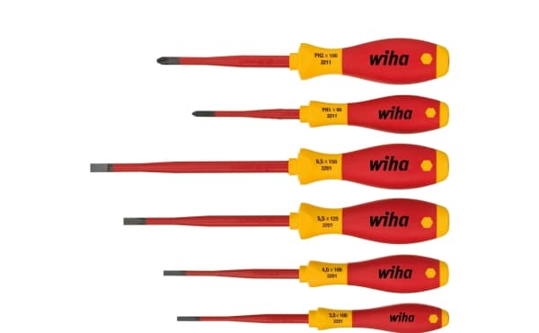 Wiha 35389, 624 g, Rød, Gul