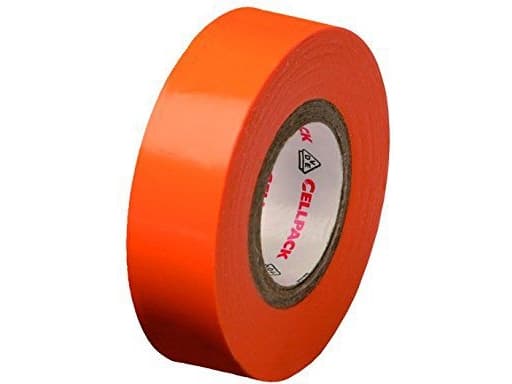 CellPack Cellpack 145795 Isoleringsbånd No. 128 Orange (L x B) 25 m x 19 mm 1 stk
