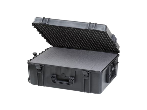 Plastica Panaro MAX620H250S, Koffert/klassisk stil, Nylon, Polymer, Polypropylen (PP), Rustfritt stål, 8,08 kg, Sort