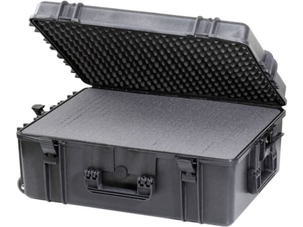 Plastica Panaro MAX620H250S, Koffert/klassisk stil, Nylon, Polymer, Polypropylen (PP), Rustfritt stål, 8,08 kg, Sort