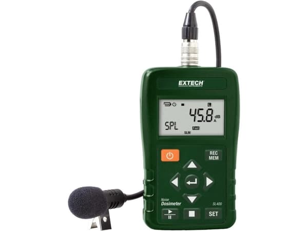 Extech Lydniveau-måleapparat Datalogger SL400 30 - 143 dB 20 Hz - 8 kHz USB