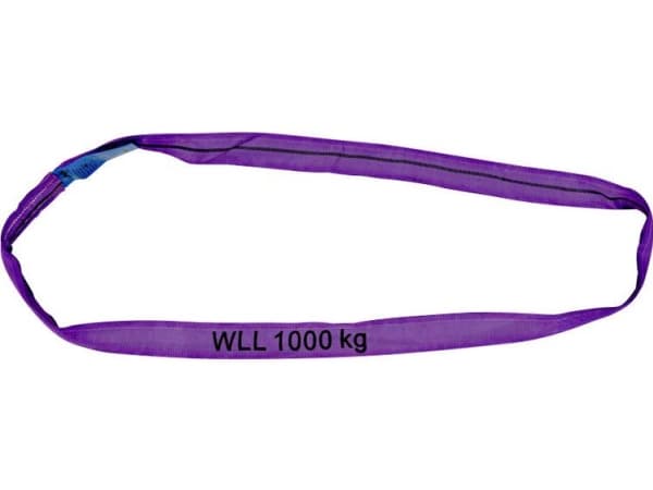 Petex 47201224 Rundsling Arbejdsbelastning (WLL)=1 t Violet EN 1492-1 DIN 1492-1