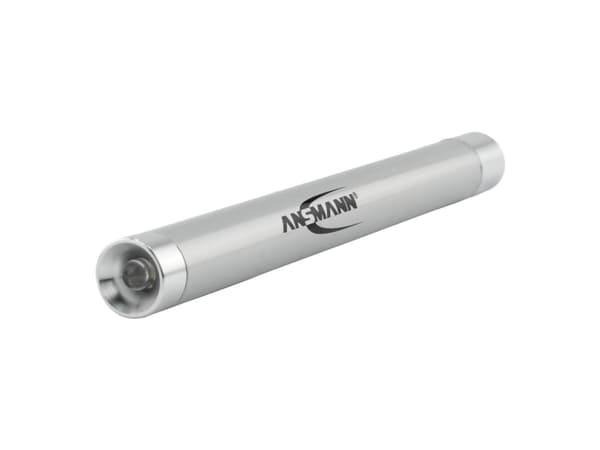 Ansmann X15 LED, Penn-lommelykt, Sølv, Aluminium, LED, 1 lamper, 15 lm